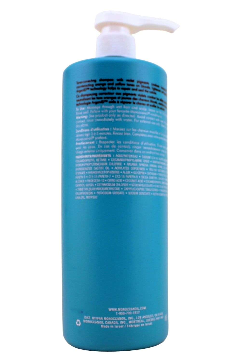 Moroccan Oil blonde perfecting purple shampoo 33.8 fl. oz.
