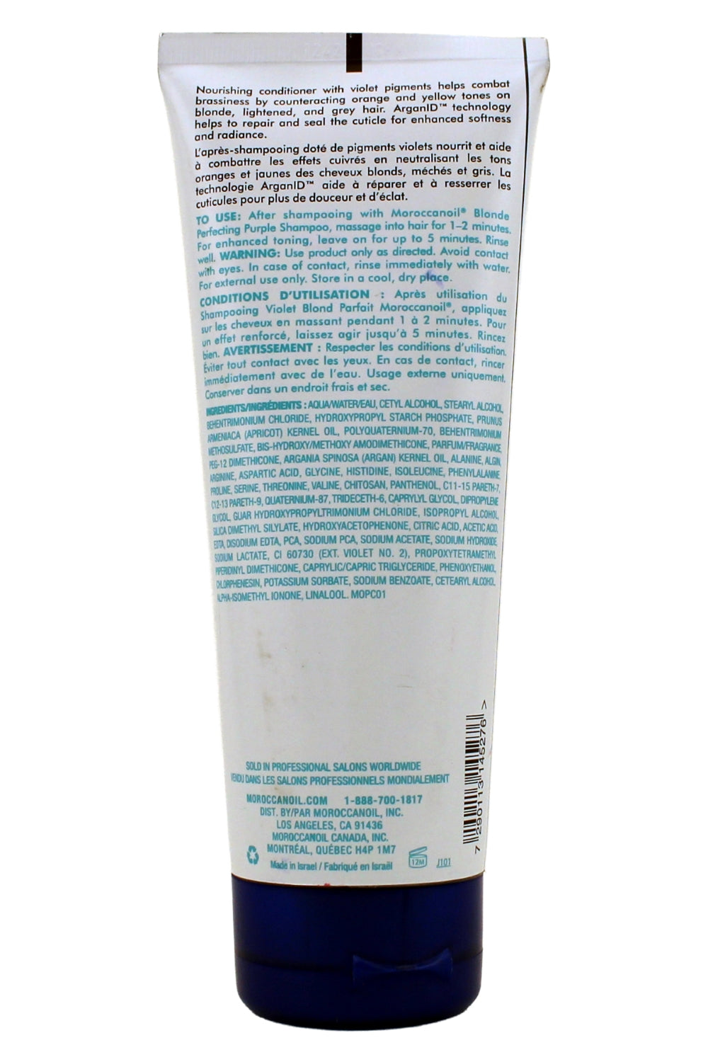 Moroccan Oil Blonder Perfecting Purple Conditioner For Blonde Hair 6.7 Fl Ounce