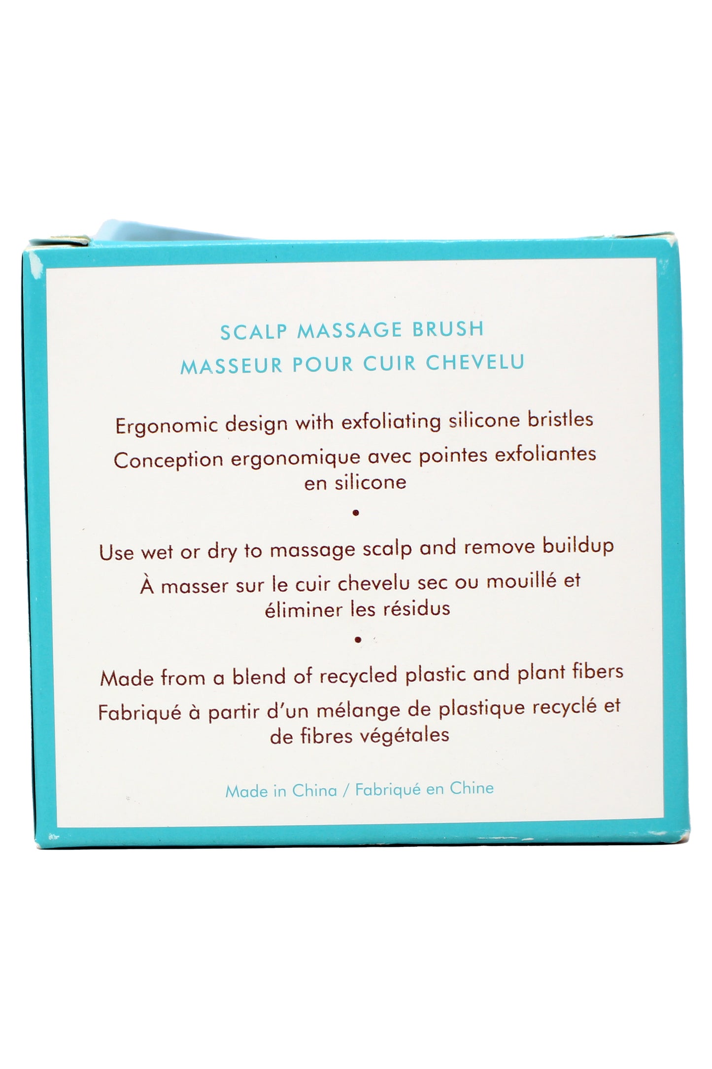 Moroccanoil Scalp Massage Brush Blue 1 Count