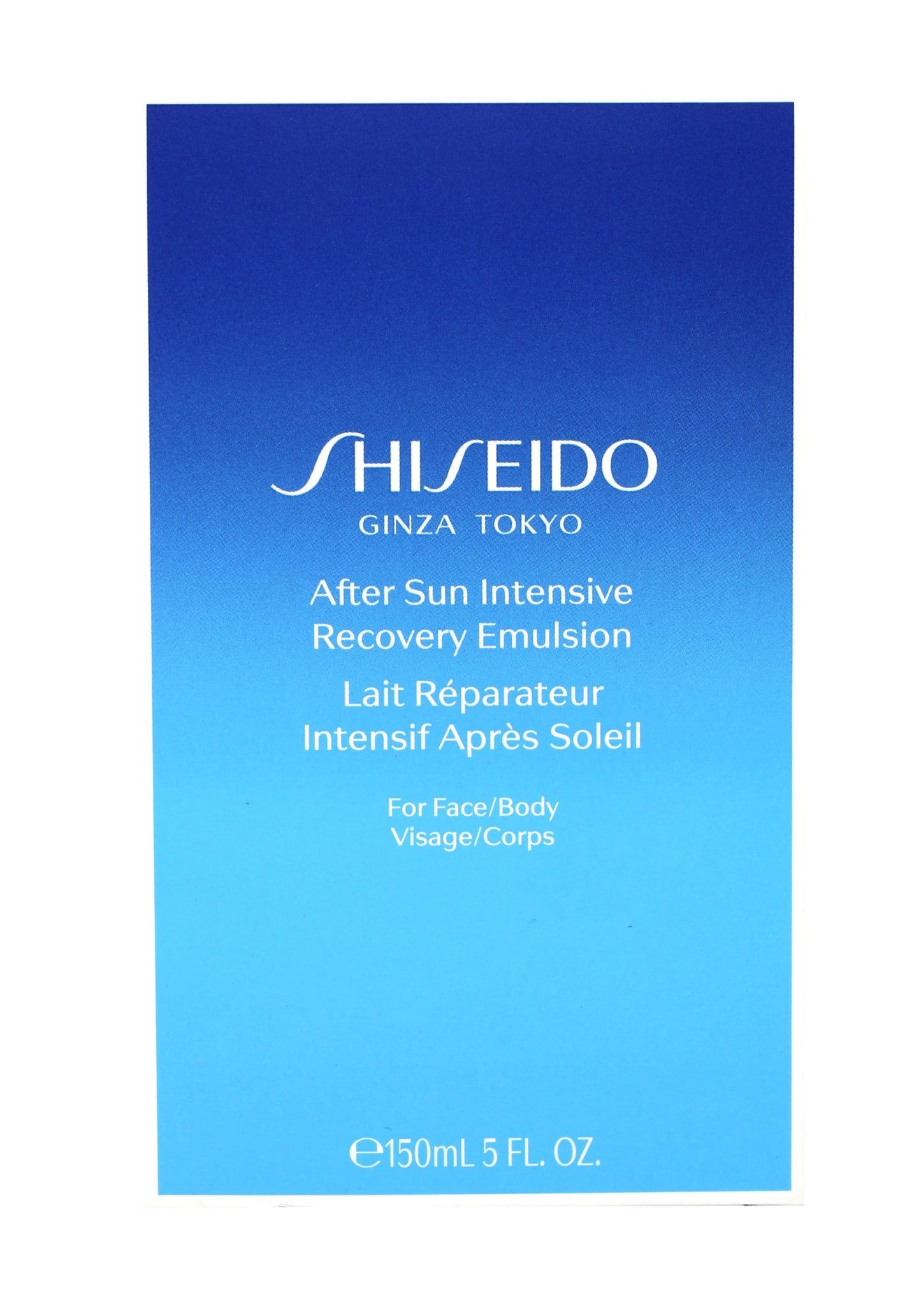 Shiseido After Sun Intensive Recovery Emulsion For Face/Body 5 Ounces