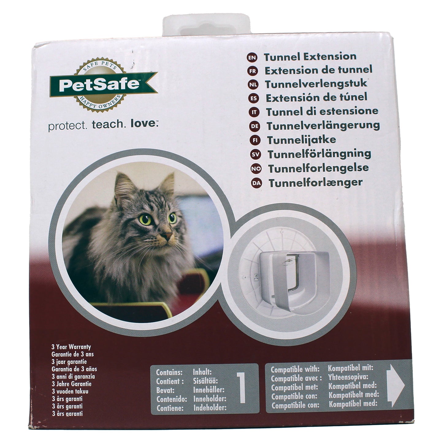 Petsafe Microchip Cat Flap 50mm Tunnel Extension 1 Count