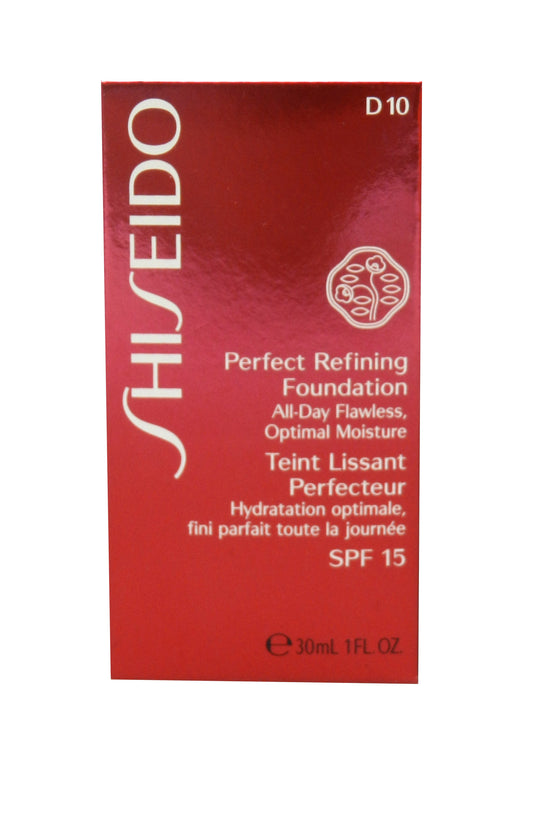 Shiseido Perfect Refining Foundation D10 Golden Brown 1 Ounce