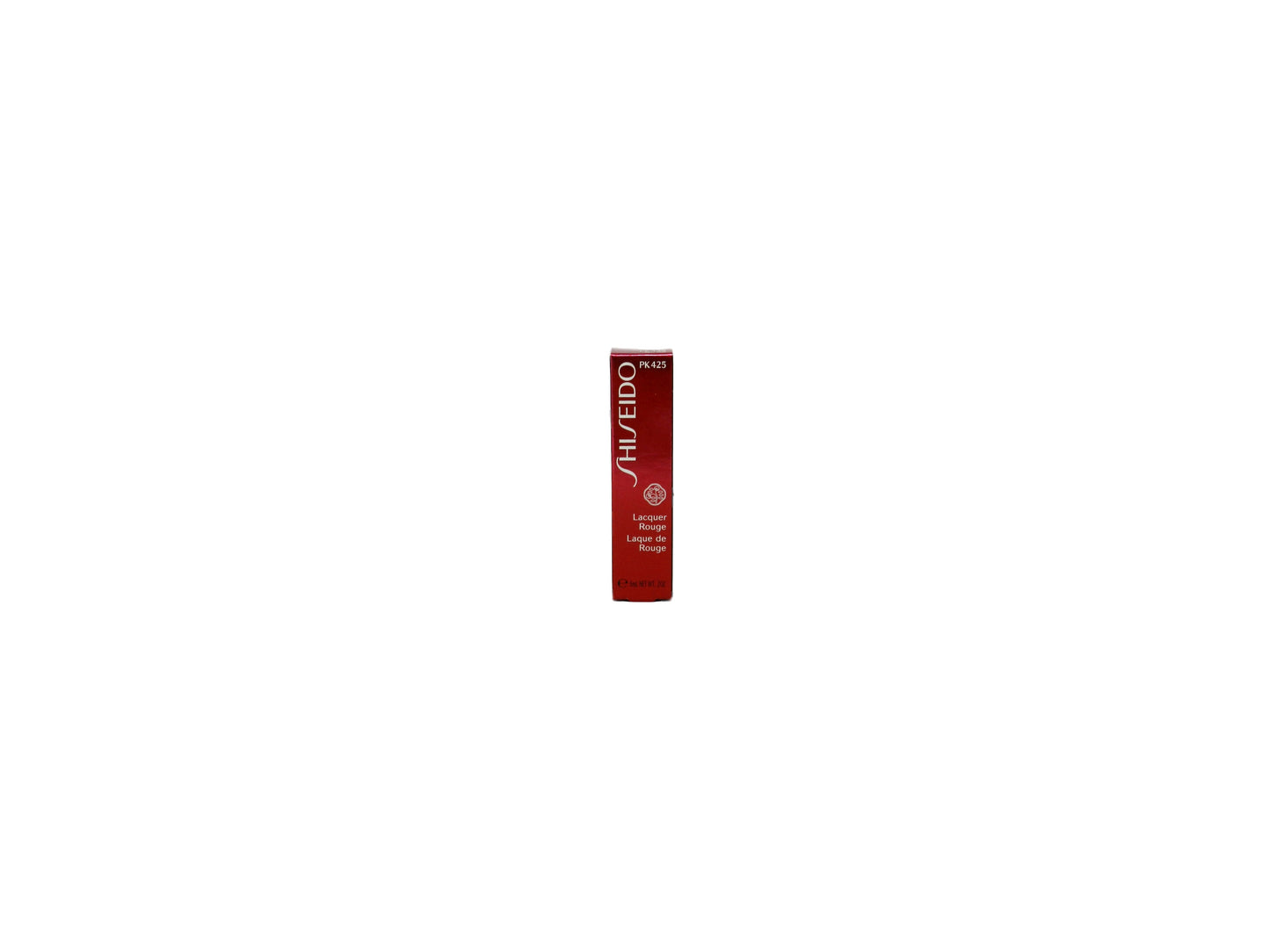 Shiseido Lacquer Rouge PK 425 Bonbon Lip Gloss 0.2 Ounces