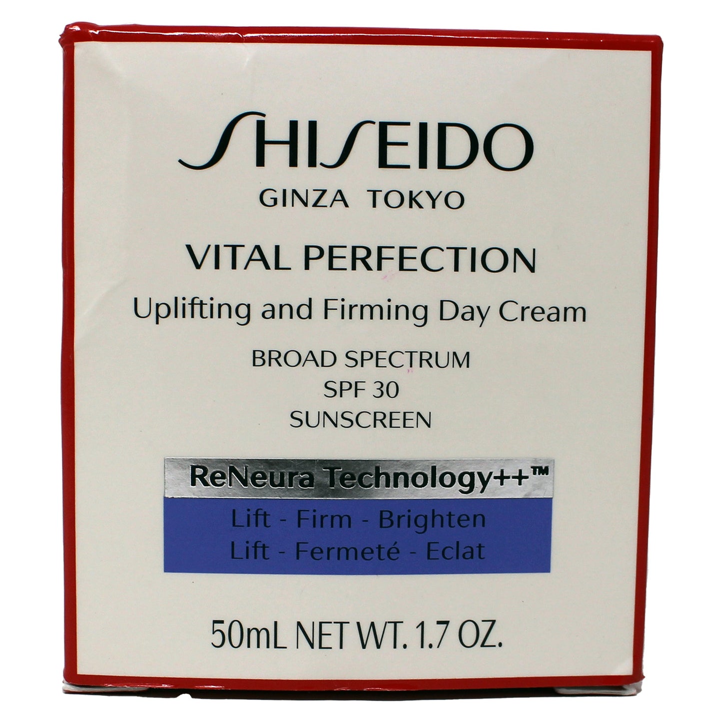 Shiseido Vital Perfection Uplifting & Firming Day Cream SPF 50, 1.7 Ounces