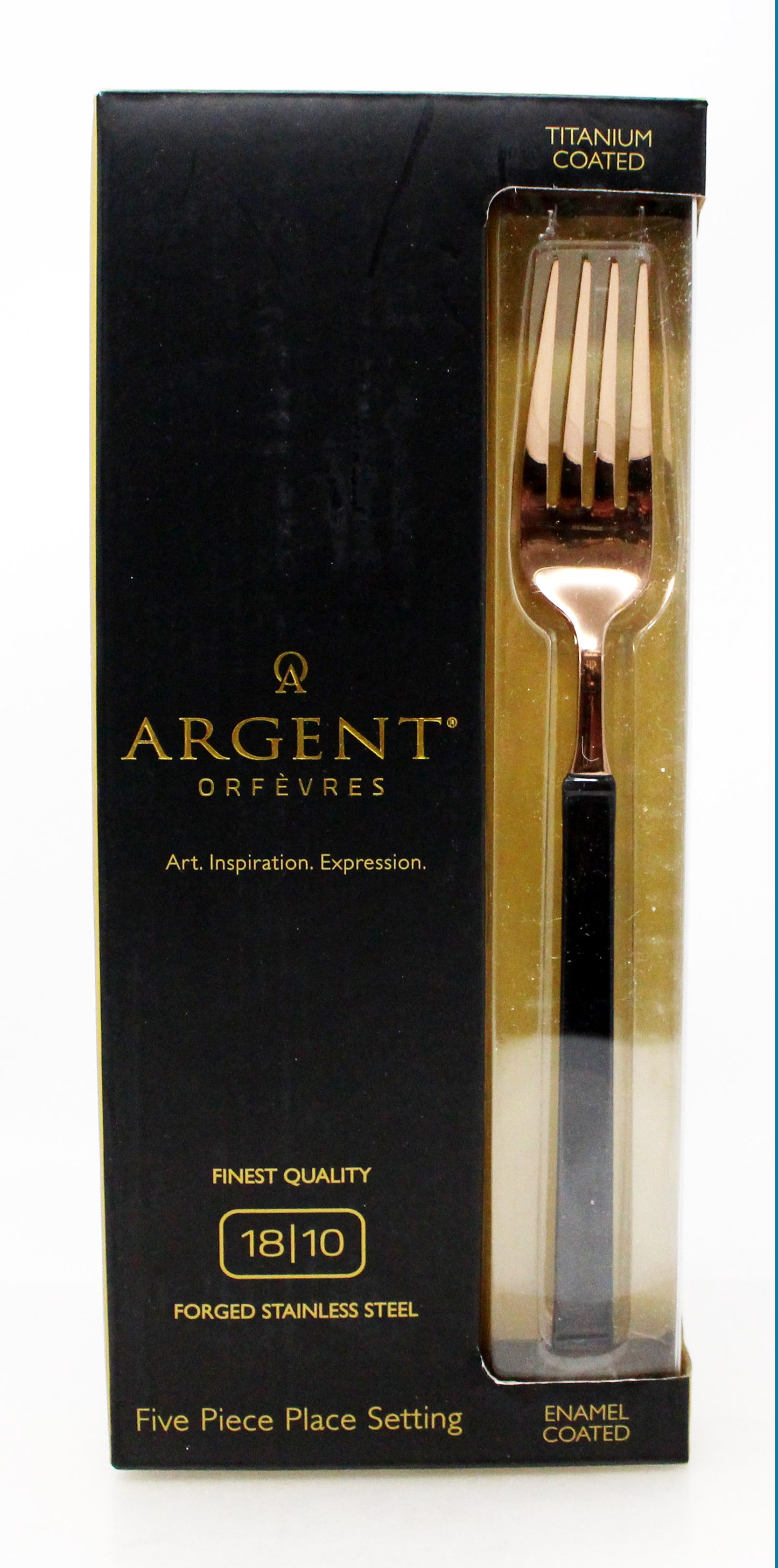 Argent Orfevres Titanium Coated 5 Piece Plate Setting