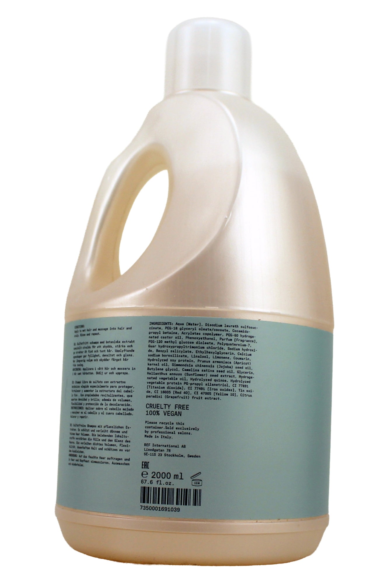 Stockholm Sweden Ref Weightless Volume Shampoo 67.6 Fl Ounce