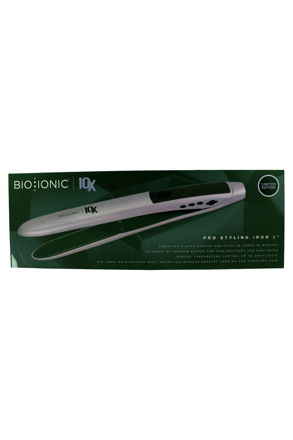 Bio Ionic Hair Dryer and Volumizer 3 Heat Settings Brush Straightening Curling Iron Comb -