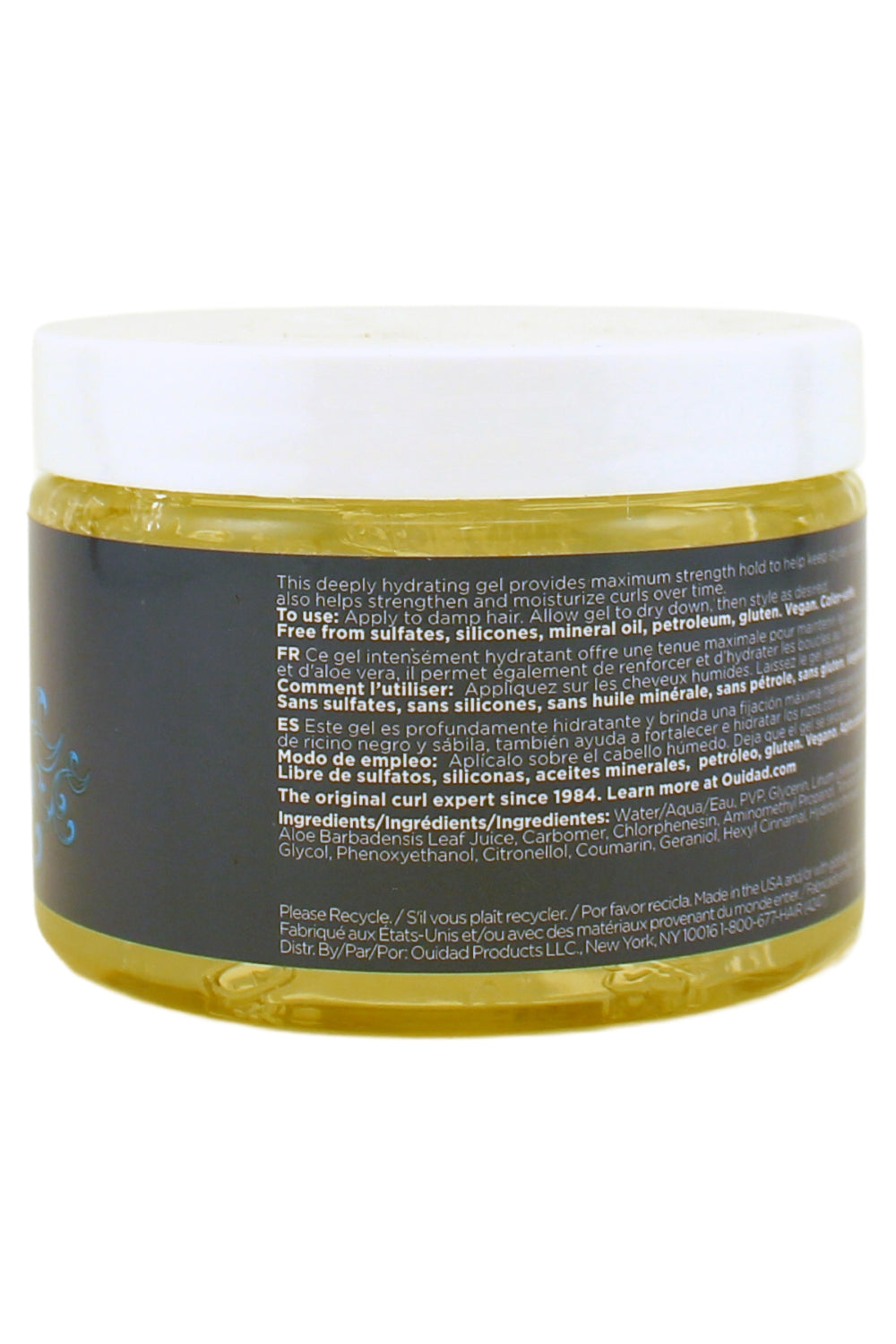 Ouidad Moisture Lock Extreme Hold Hair Gel 11 oz