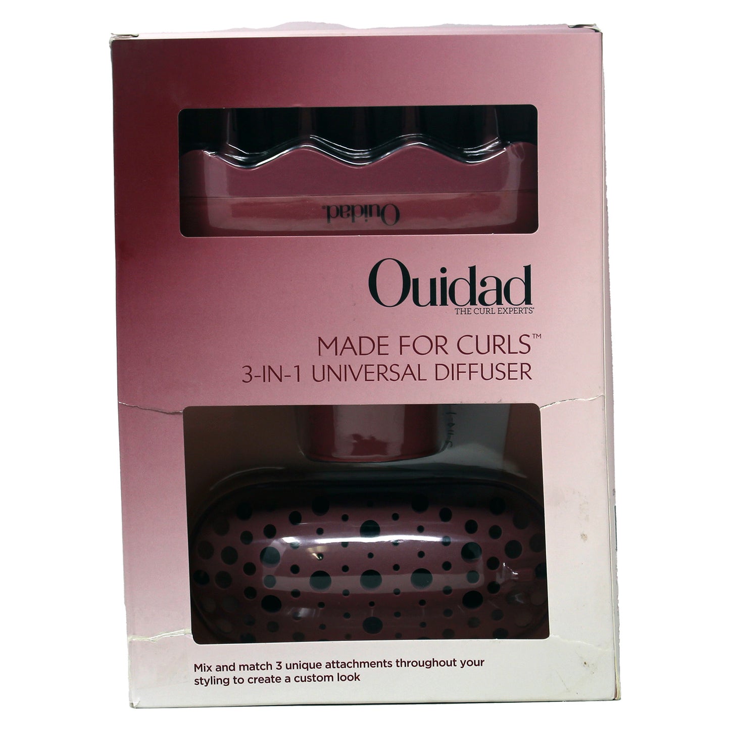 Ouidad  Made For Curls 3-in-1 Universal Diffuser Rose