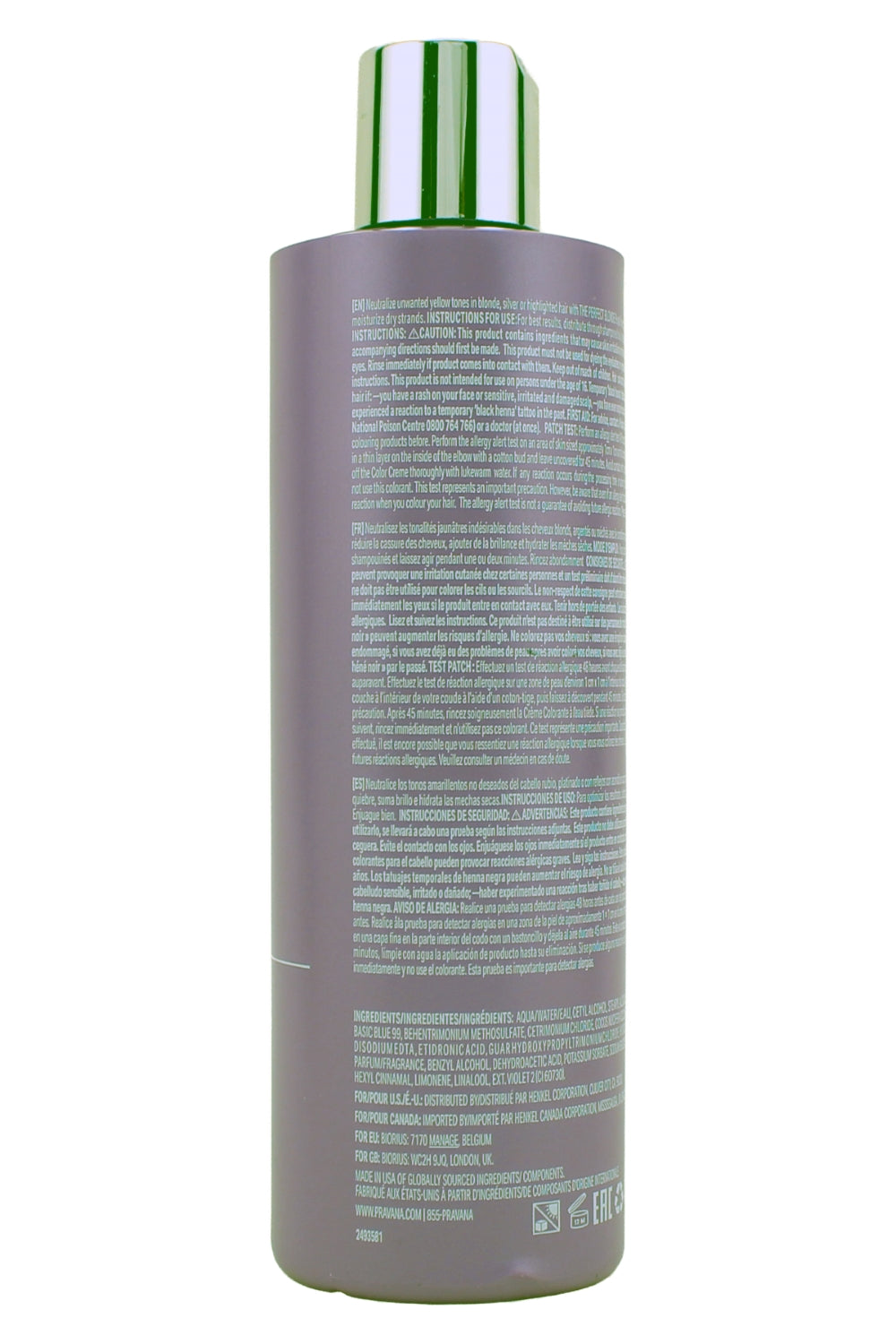 Pravana The Perfect Blonde Leave In Conditioner 10.1 Fl Ounce