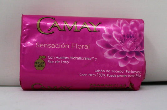 Camay Sensacion Floral Soap Bars 5.3 Ounce (Pack of 4)