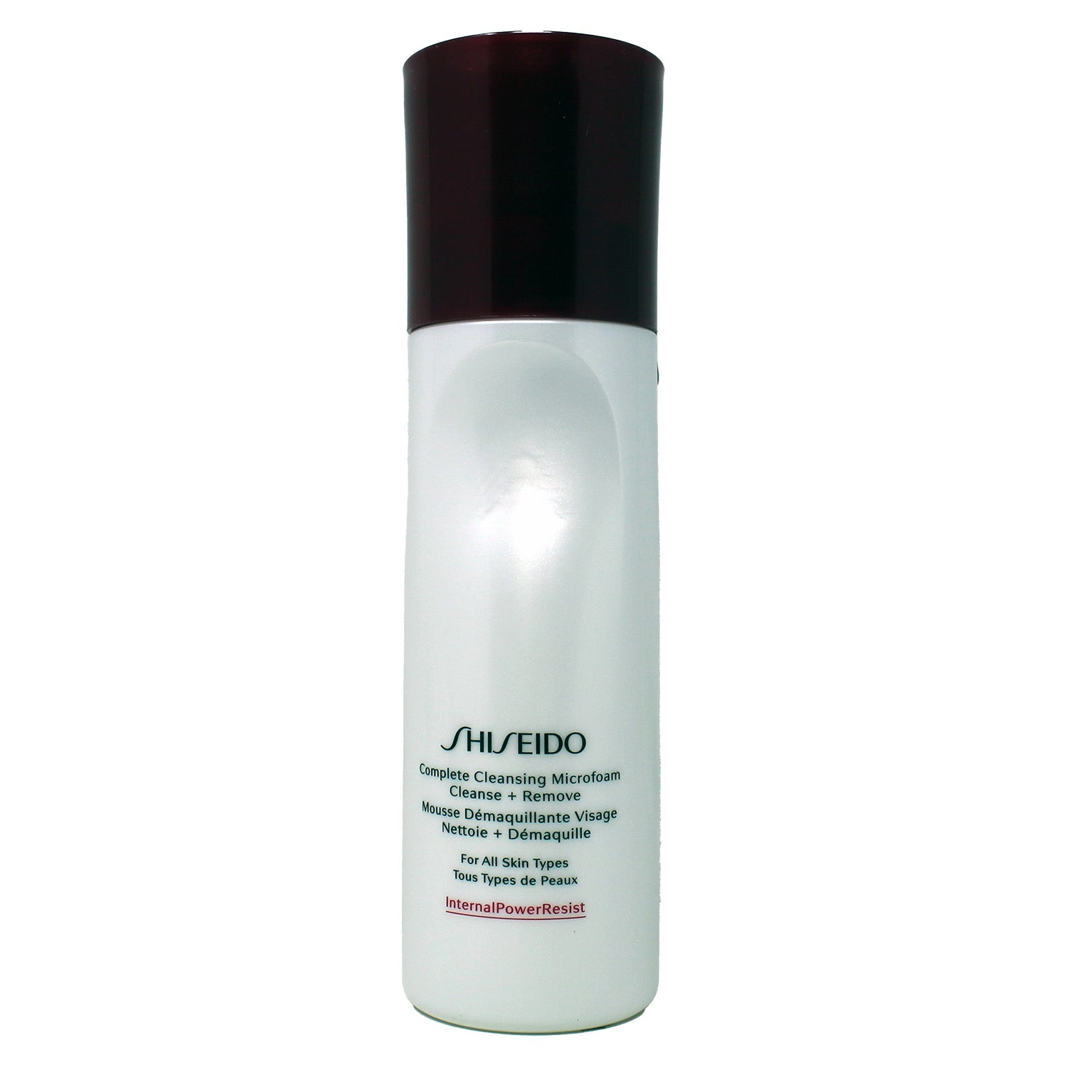 Shiseido Complete Cleansing Microfoam Cleanse + Remove All Skin Types 6 Ounces