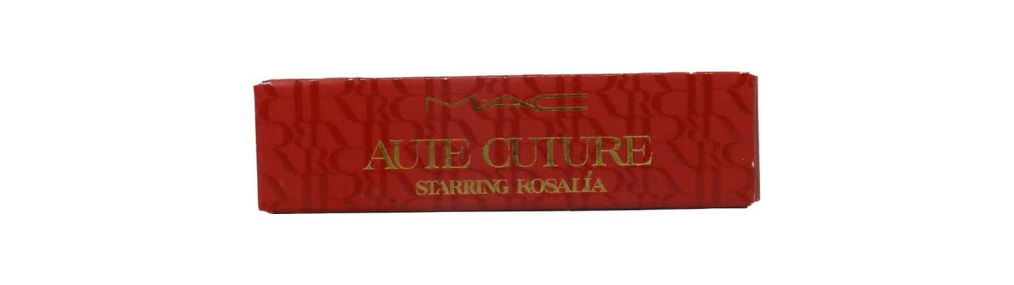 MAC Aute Cuture Starring Rosalia Matte Lipstick Red Chile 0.10 Ounces