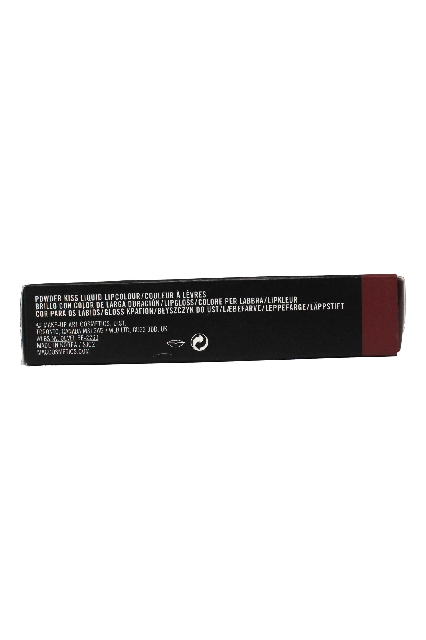 MAC Powder Kiss Liquid Lipcolour #988 A Little Tamed 0.17 Ounces