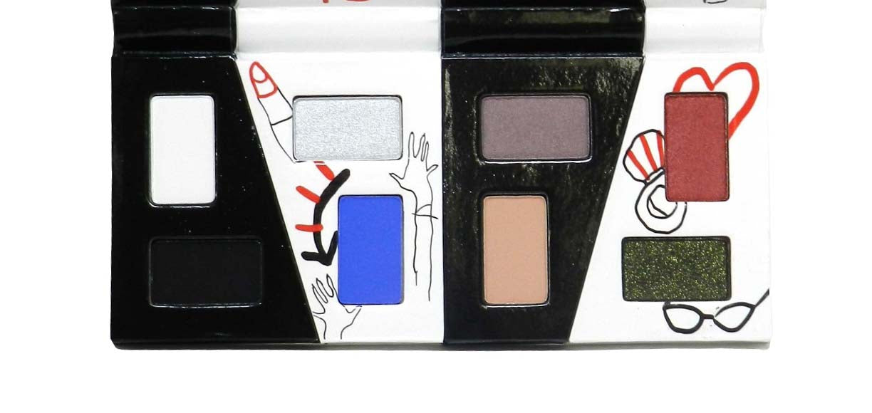 MAC Cruella To Be Kind Eyeshadow Palette 0.17 Ounces