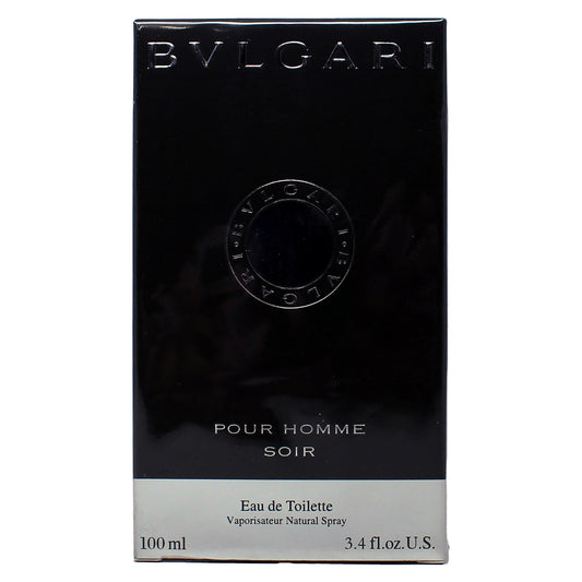 Bvlgari Soir Pour Homme Eau De Toilette 3.4 Ounces