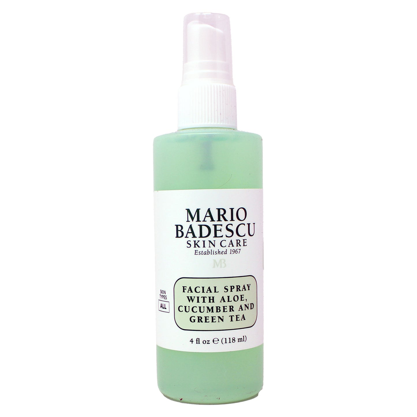 Mario Badescu Facial Spray With Aloe, Cucumber & Green Tea 4 Ounces