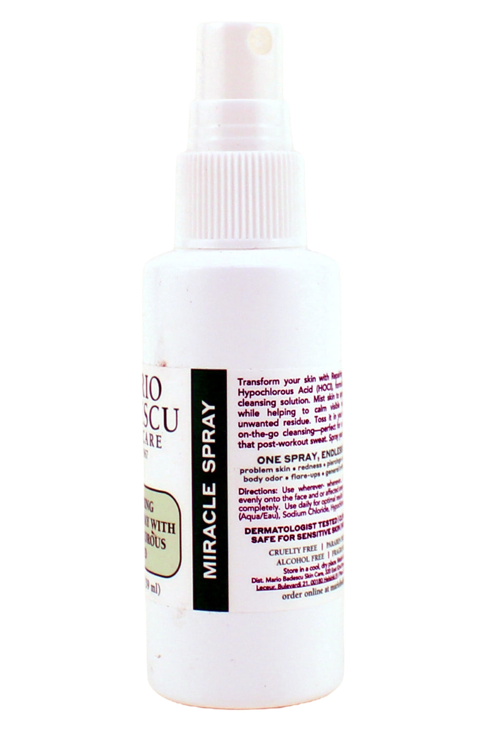 Mario Badescu Repairing Facial Spray with Hypochlorous Acid 2 Ounce