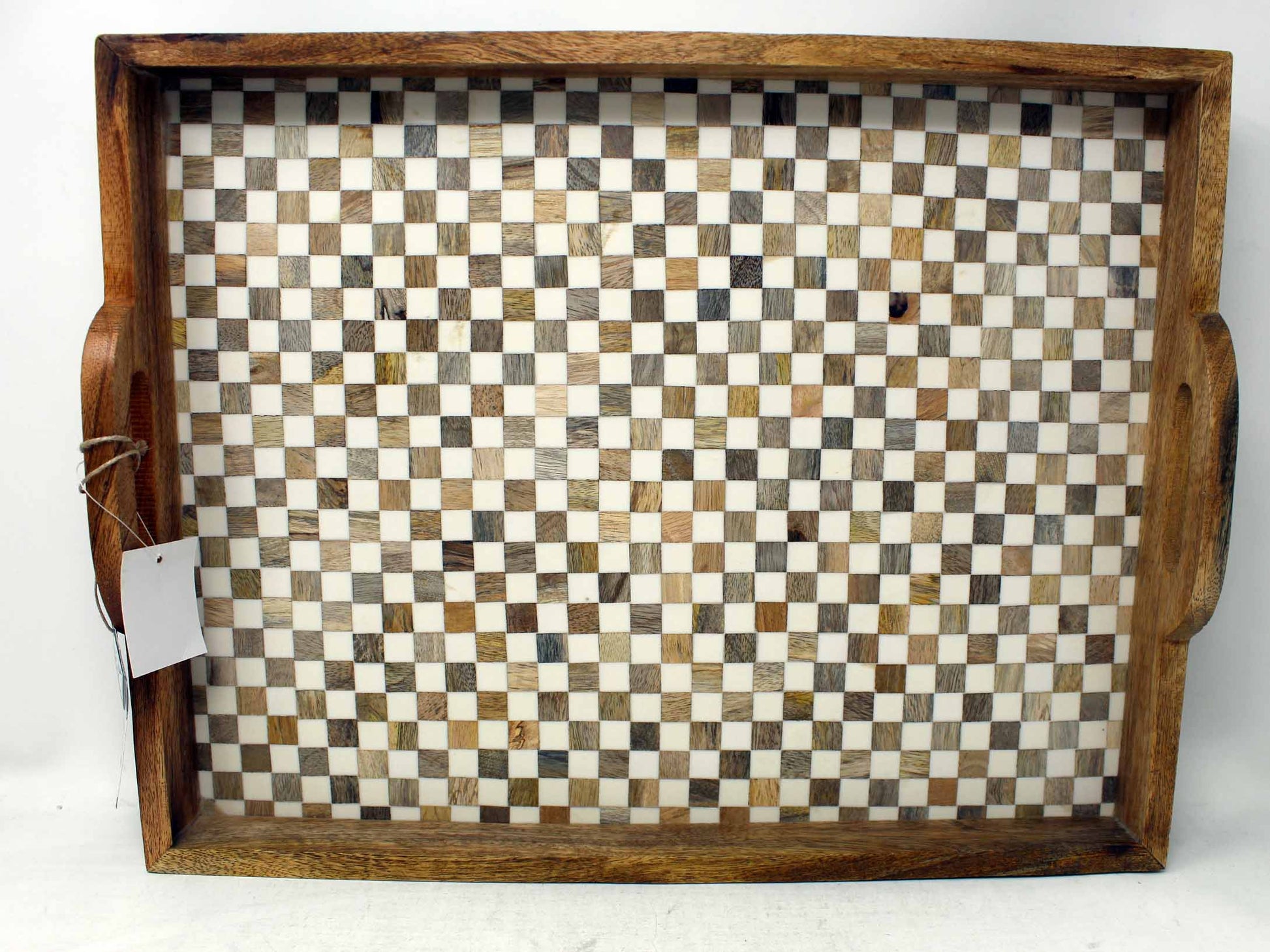 Home Essentials Wood & Resin Sunset Tray Large 1 Count