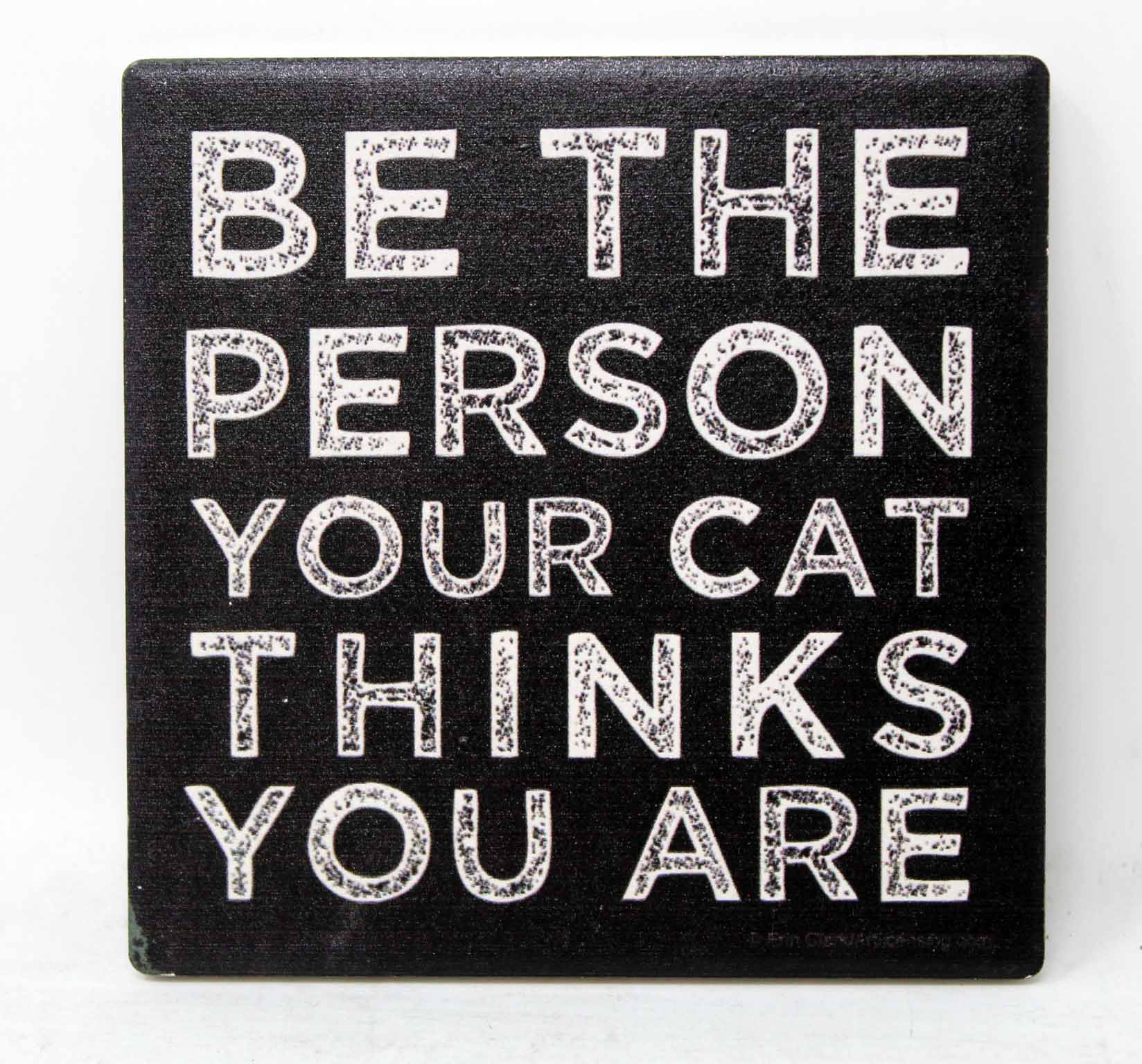Thirstystone Cup Coaster with Quote, 1 Count