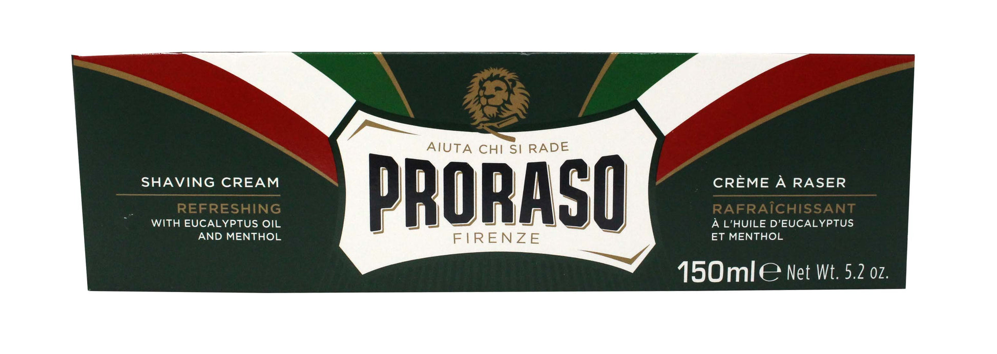 Proraso Shaving Cream Refreshing with Eucalyptus Oil and Menthol 5.2 Ounce