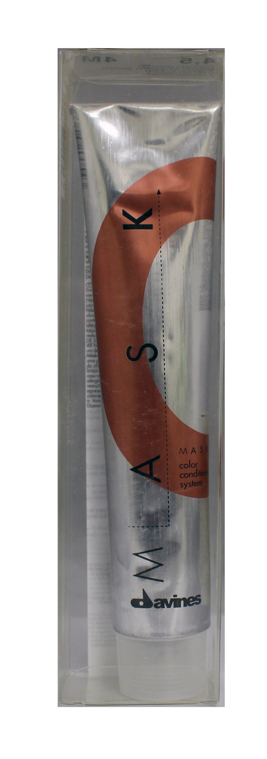 Davines Mask Color Conditioning System 4,5 4M Medium Mahogany Brown 3.4 oz