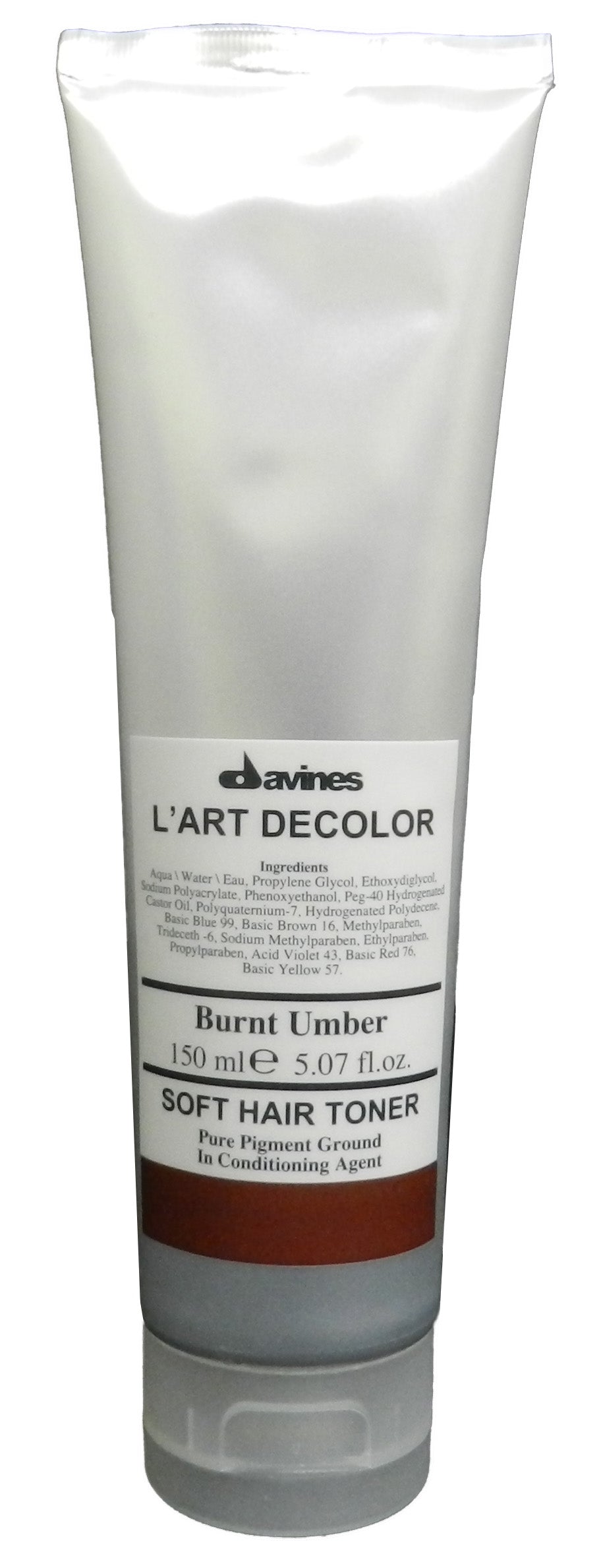 Davines L'Art Decolor Soft Hair Toner Burnt Umber 5.07 Ounce