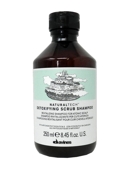 Davines NaturalTech Detoxifying Scrub Shampoo 8.45 Ounces