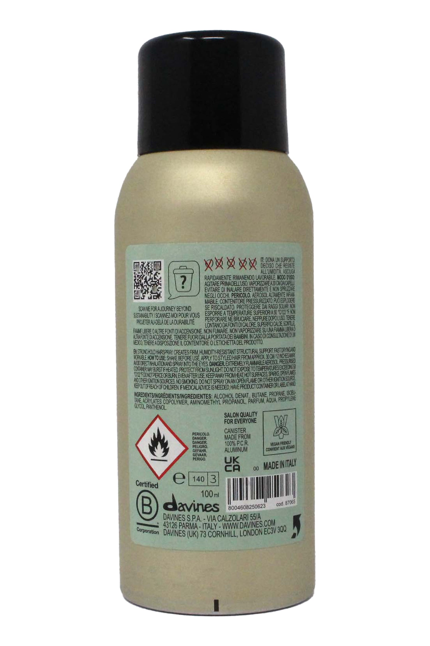 Davines This Is A Strong Hairspray 3.38 Ounces