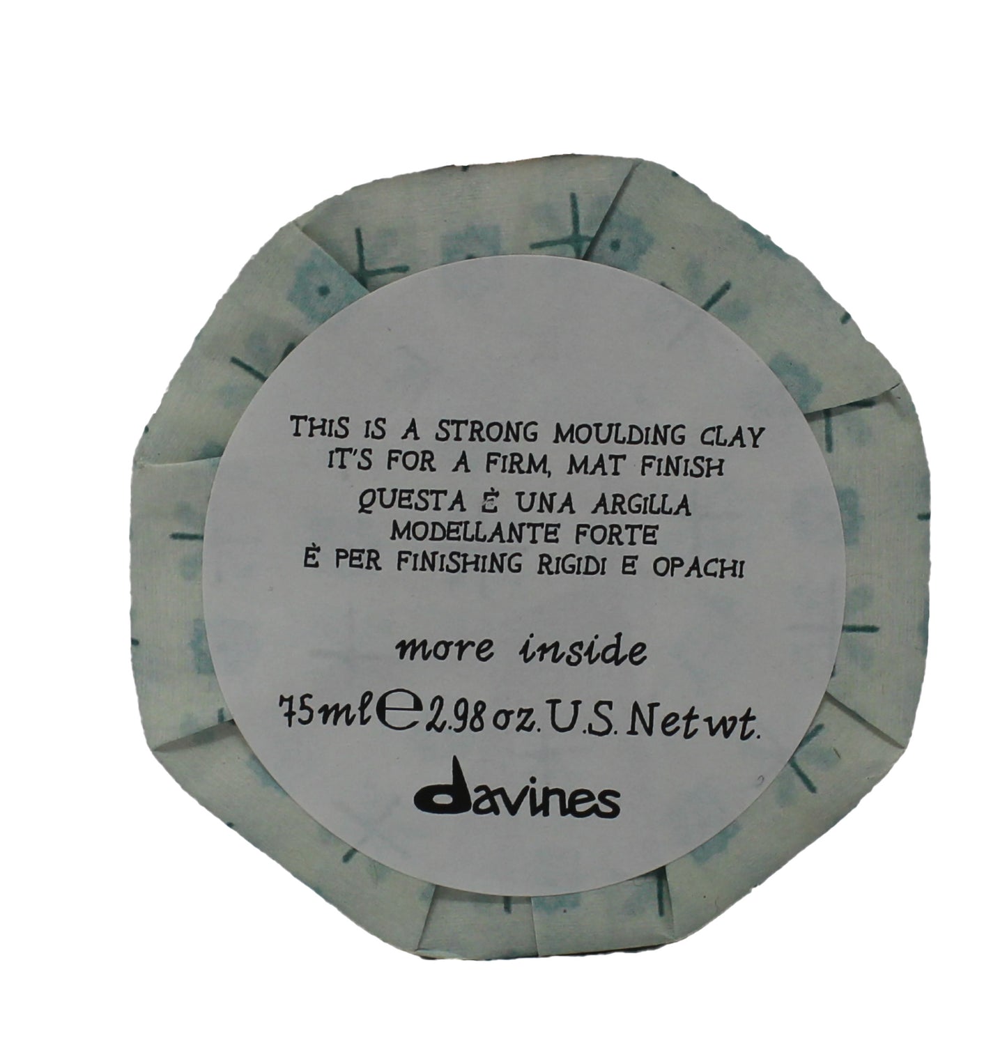 Davines More Inside This Is A Strong Moulding Clay 2.98 Ounce
