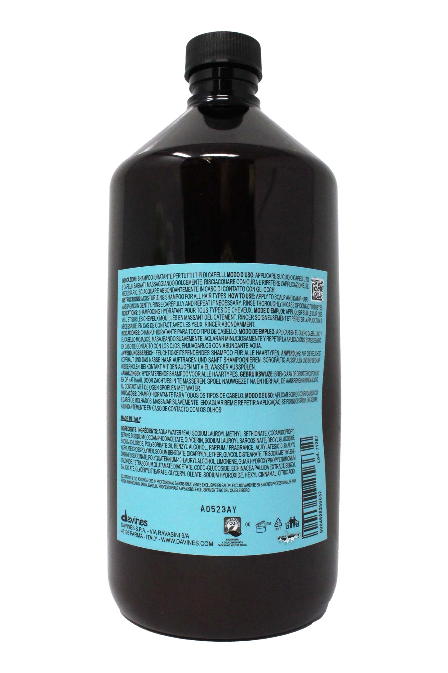 Davines NaturalTech Well-Being Shampoo 33.81 Ounces