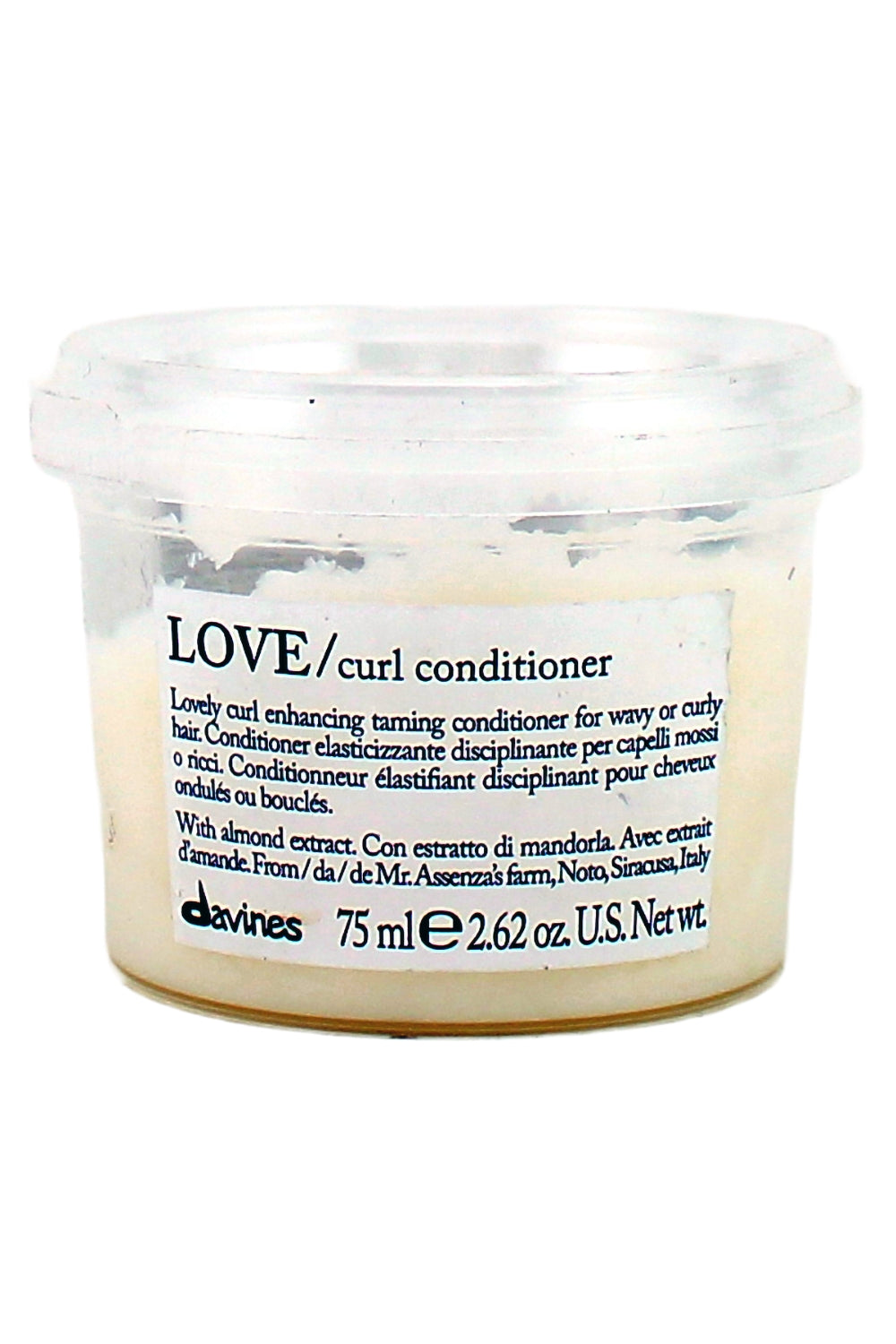 Davines Love Curl Conditioner For Wavy or Curly Hair 2.62 Ounce