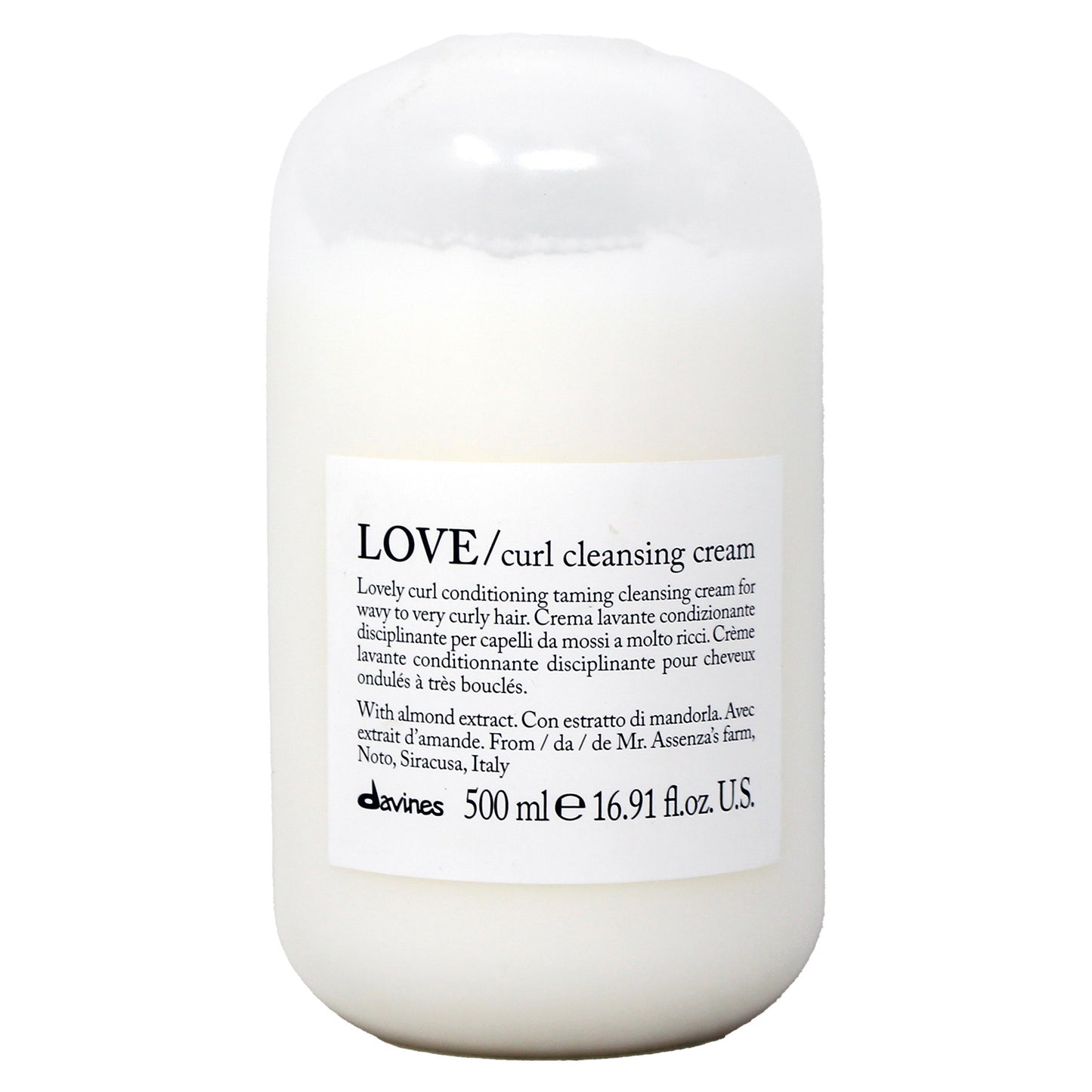 Davines LOVE Curl Cleansing Cream,16.9 Fl. Oz