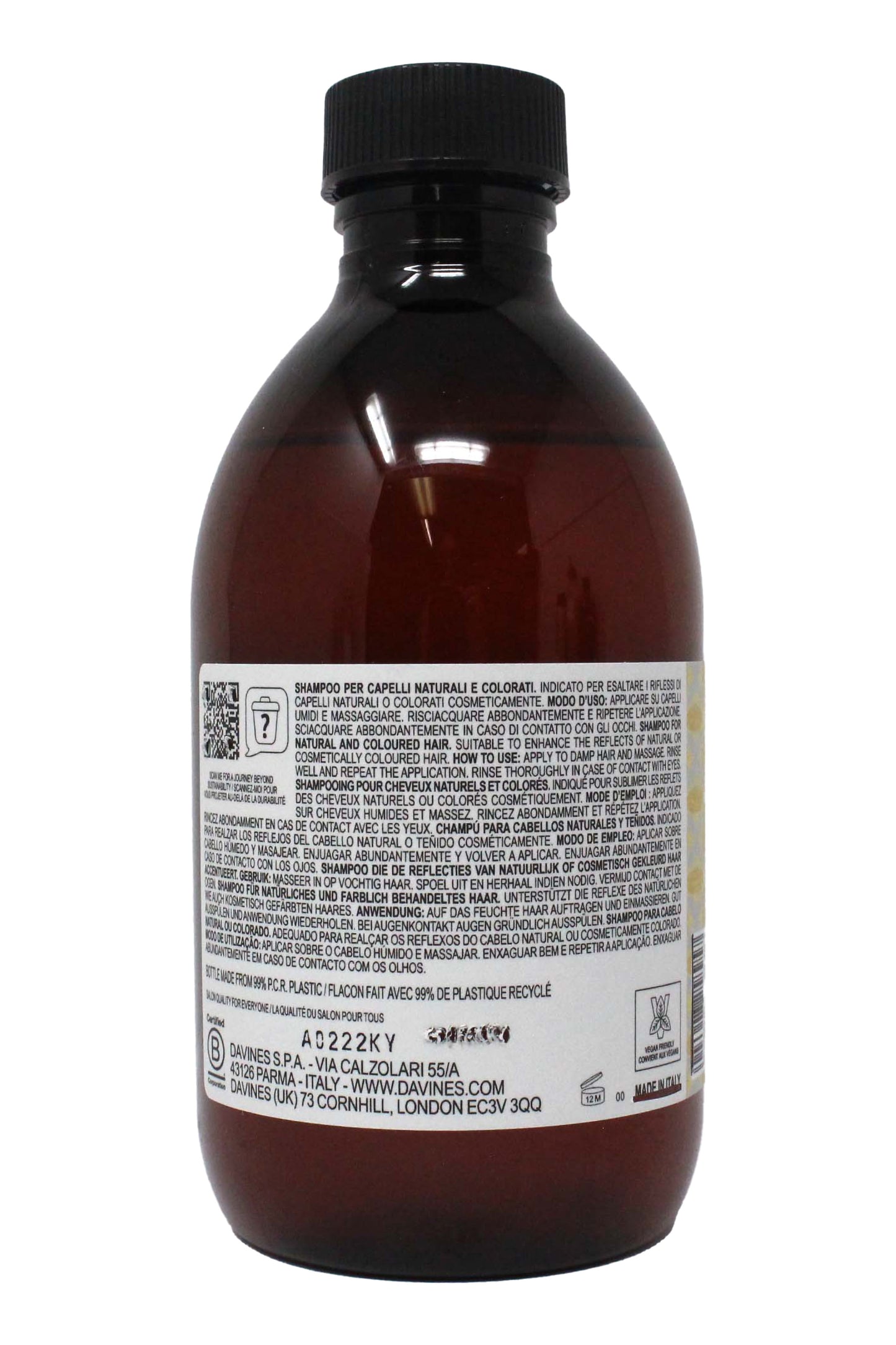 Davines Alchemic Shampoo Golden 9.47 Ounces