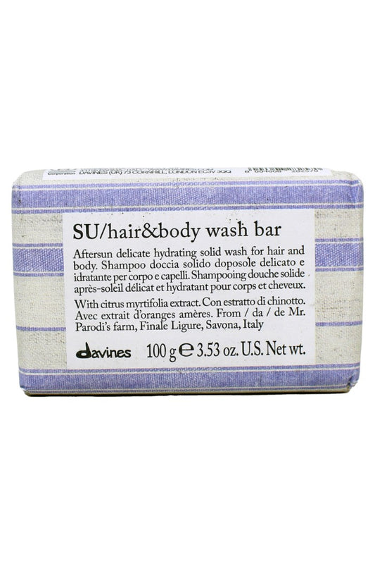 Davines SU Hair & Body Wash Bar 3.53 Ounces