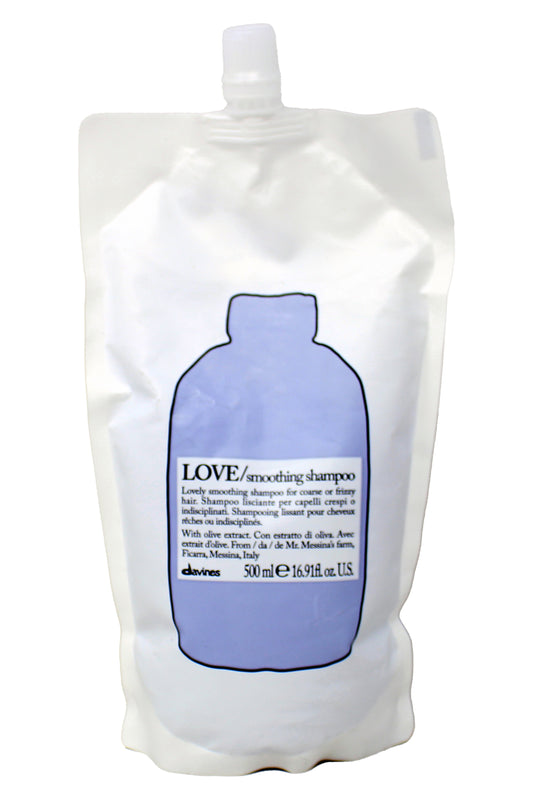 Davines Love Smoothing Shamopoo For Coarse or Frizzy Hair Refill 16.91 Fl Ounce