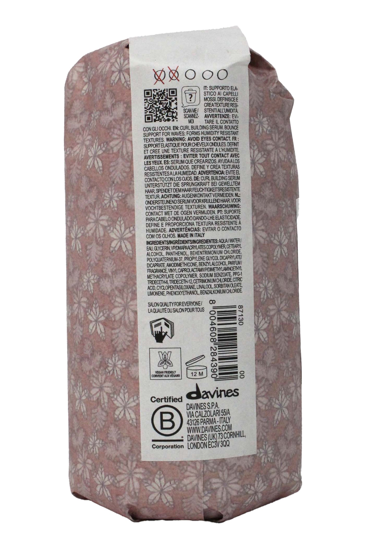 Davines This Is A Curl Building Serum 8.45 Ounces