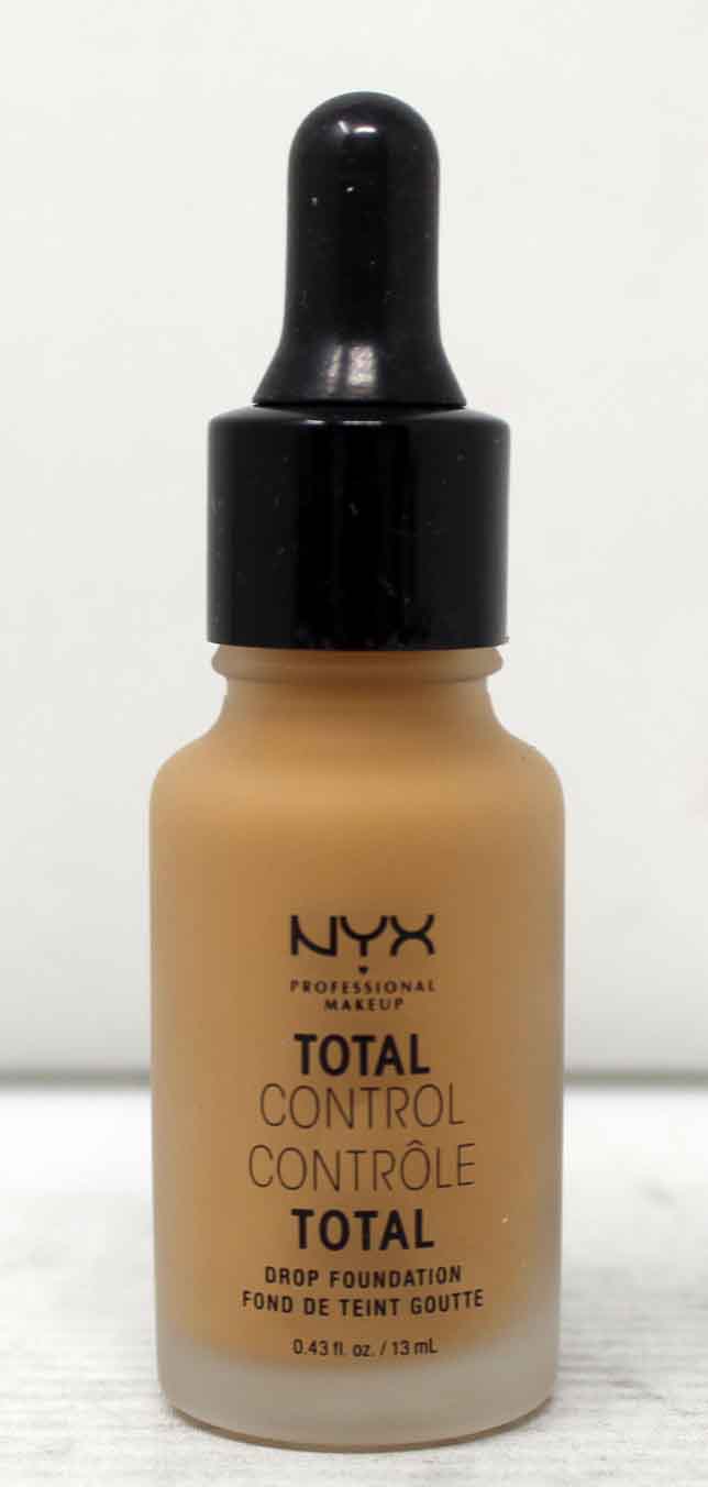 NYX PROFESSIONAL MAKEUP Total Control Drop Foundation, Caramel .43 Ounce(See Description)