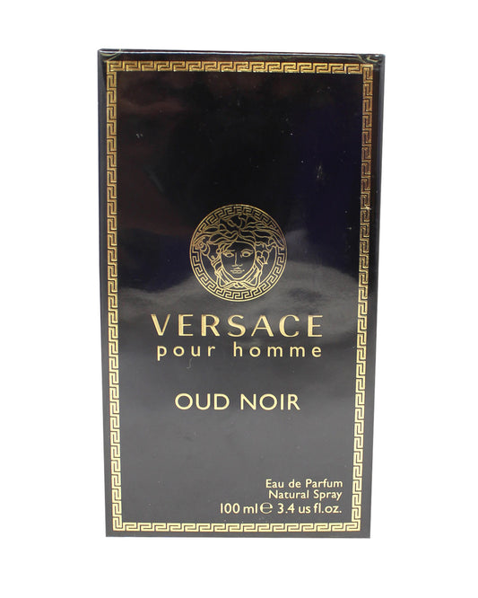 Versace Pour Homme Oud Noir Eau De Parfum 3.4 Ounces