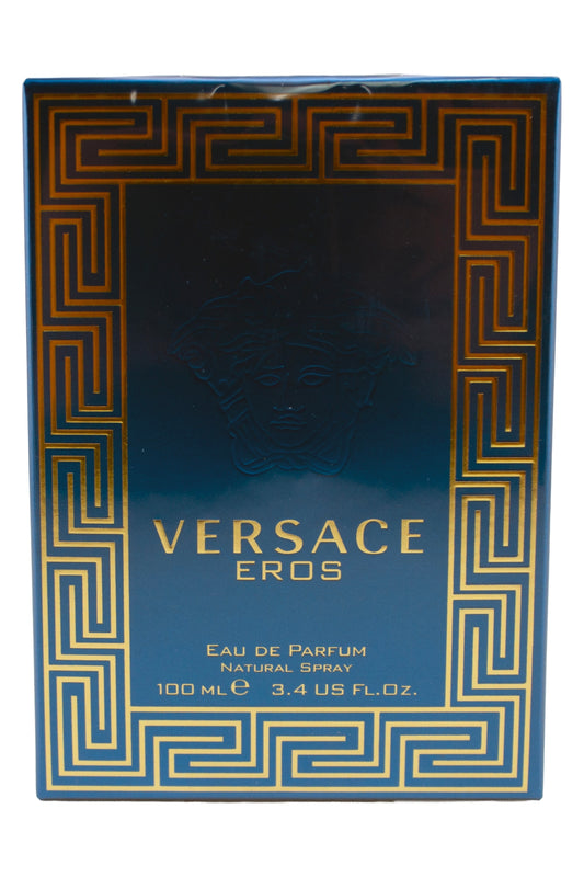 Versace Eros Eau De Parfum For Men 3.4 Ounces