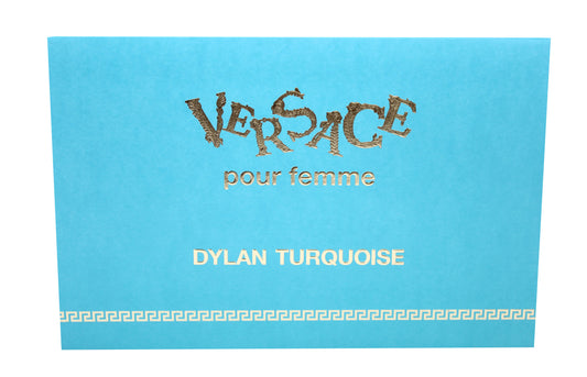 Versace Pour Femme Dylan Turquoise Womens Gift Set 4 Pieces