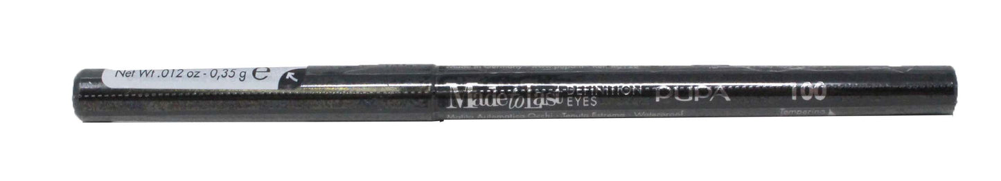 Pupa Made To Last Definition Eyes Automatic Eye Pencil 100 Deep Black .012 Oz