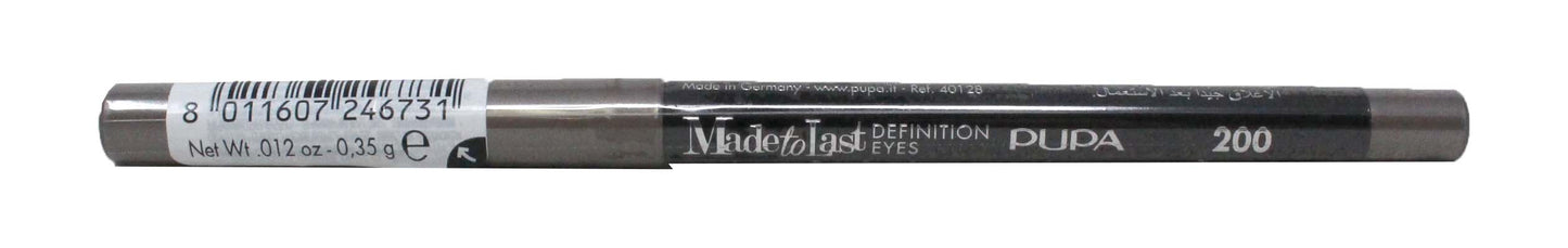 Pupa Made To Last Definition Eyes Automatic Eye Pencil 200 Desert Taupe .012 Oz