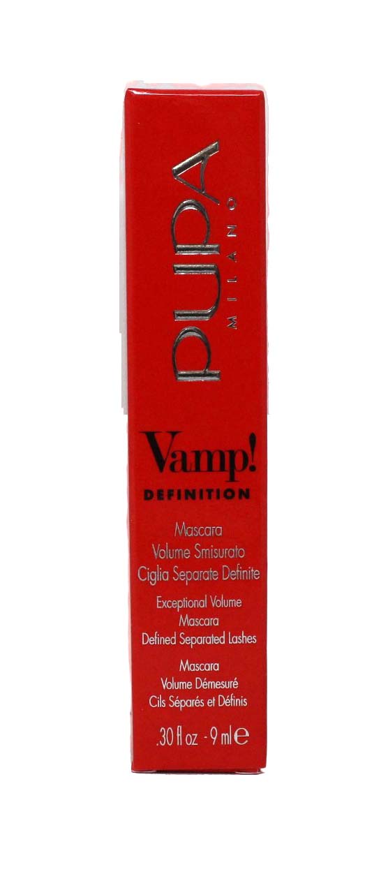 Pupa Vamp! Definition Volume Mascara 001 Extra Black 0.30 Ounces