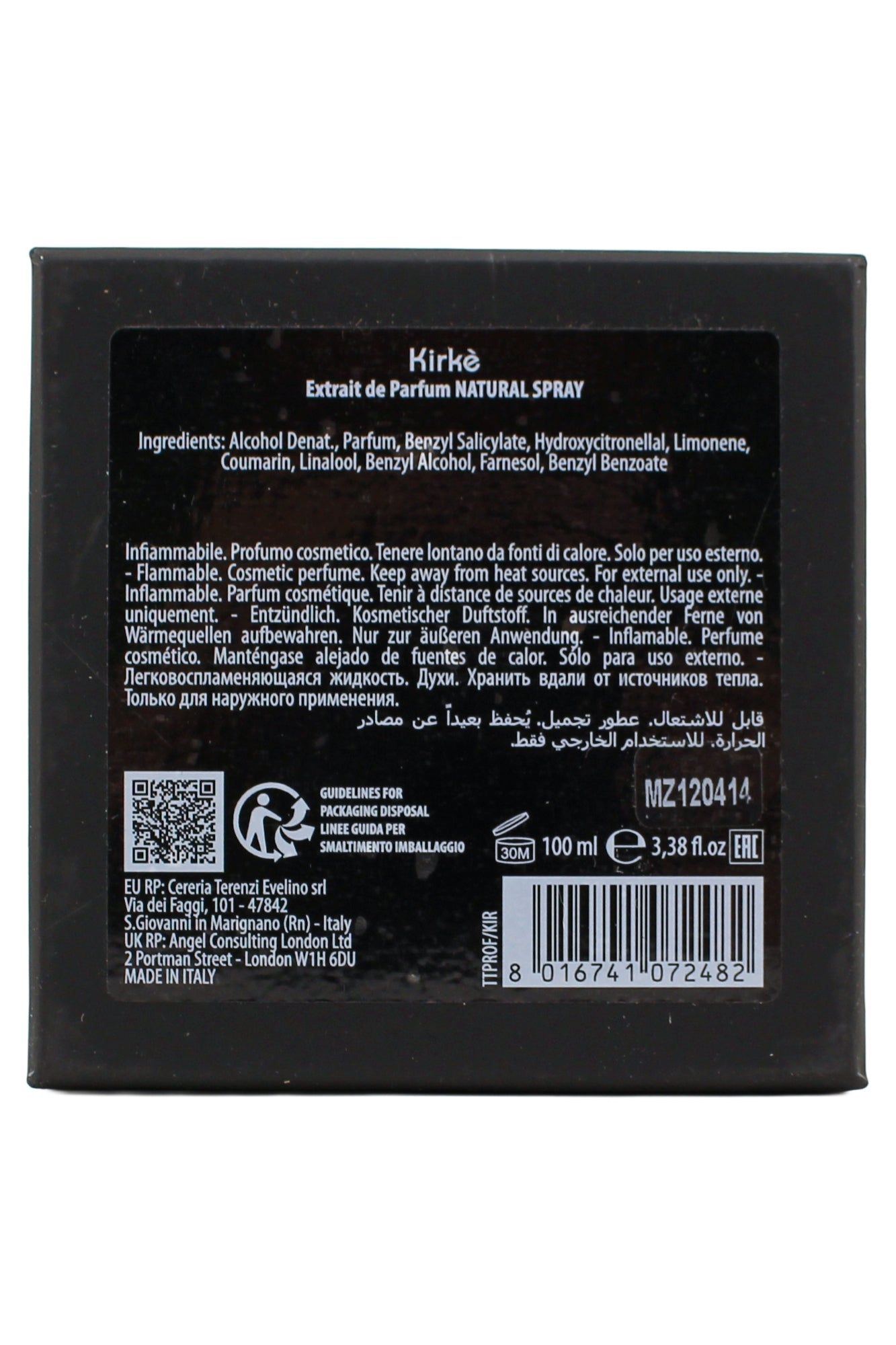 Tiziana Terenzi Kirke Extrait de Parfum Spray 3.4 oz