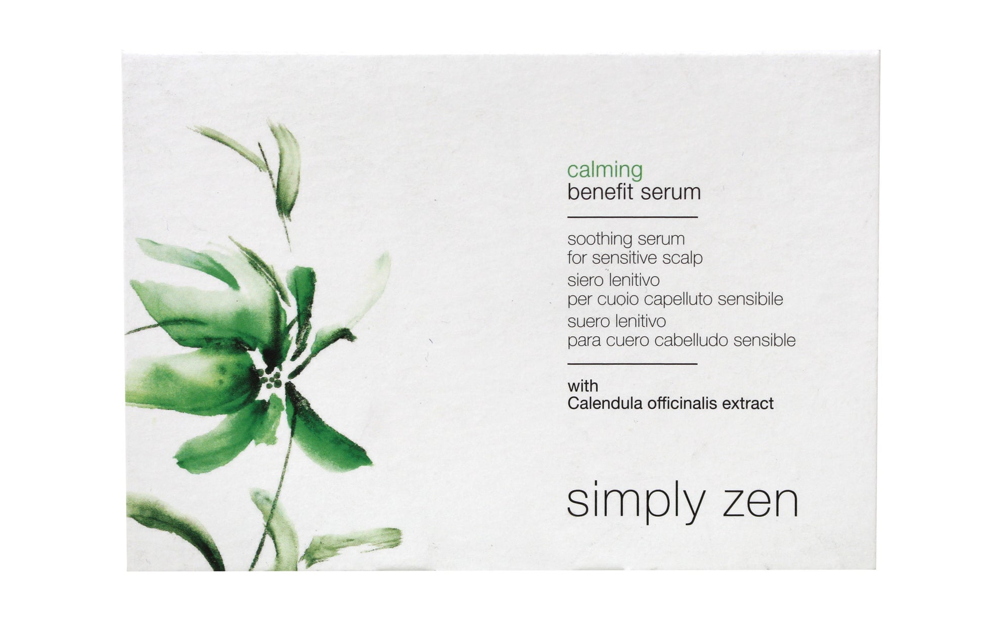 Simply Zen Calming Benefit Serum For Sensitive Scalps 12 X 5 ML