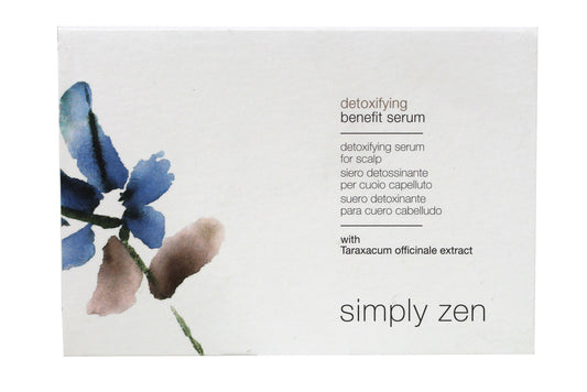 Set, Simply Zen, Detoxifying, Leave In Scalp Treatment Serum, For Detoxing, 12 pcs, 5 ml