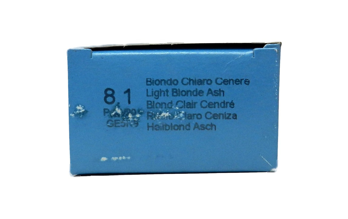 Fanola Hair Colouring Cream 8.1 Light Blonde Ash 3.4 Ounces