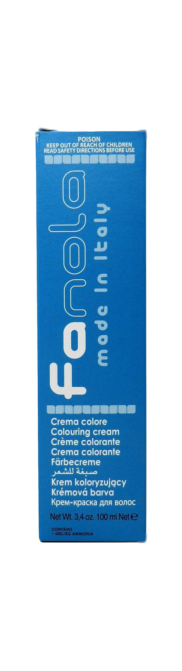 Fanola Hair Colouring Cream 7.6 Blonde Red 3.4 Ounces