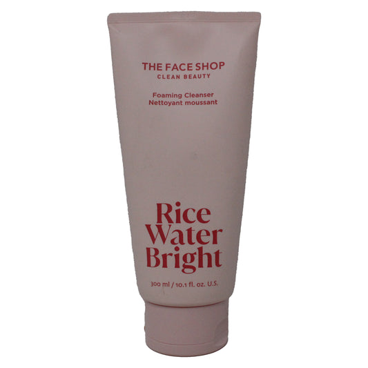 The Face Shop Rice Water Bright Foaming Facial Cleanser 10.1 Ounces